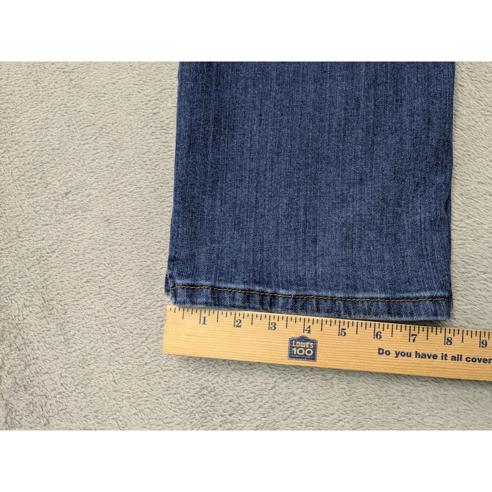 Levi's 559 Relaxed Straight Jeans Mens Size 38x32 Dark Wash Denim Pants‎ - Picture 10 of 14